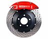 StopTech StopTech 93-95 Mazda RX7 Front BBK w/Red ST-40 Calipers Drilled 332x32mm Rotors