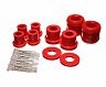 Energy Suspension 04-07 Mazda RX8 Red Front Control Arm Bushing Set for Mazda RX-8