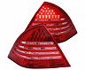 Anzo 2001-2004 Mercedes Benz C Class W203 Taillights Red/Smoke for Mercedes-Benz C320 / C240 / C230 / C32 AMG Base/4Matic/Kompressor