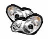 Spyder Mercedes Benz C-Class 01-05 4 DrProjector Headlights Halogen-LED Halo Chrm PRO-YD-MBW203-HL-C for Mercedes-Benz C320 / C240 / C230 / C32 AMG / C55 AMG Base/4Matic/Kompressor