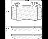 StopTech StopTech 02-06 Mercedes-Benz S500 / 03-06 Mercedes-Benz CL500 Street Performance Front Brake Pads