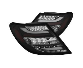 Spyder Mercedes Benz W204 C-Class 11-14 LED Tail Lights - Blk ALT-YD-MBZC11-LED-BK for Mercedes C-Class W204