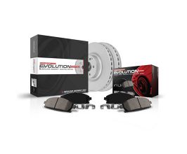 PowerStop 08-15 Mercedes-Benz C63 AMG Front Z23 Coated Brake Kit for Mercedes C-Class W204