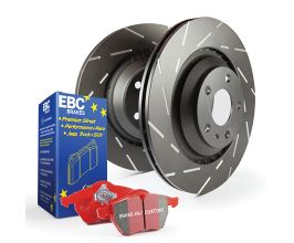 EBC S4 Kits Redstuff Pads and USR Rotors for Mercedes C-Class W205