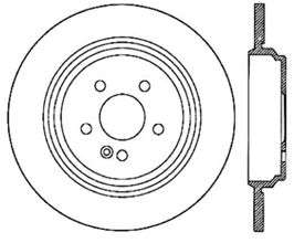 StopTech StopTech Slotted Sport Brake Rotor for Mercedes CL-Class C215