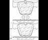 StopTech StopTech Street Select Brake Pads w/Hardware - Front for Mercedes-Benz CL63 AMG / CL65 AMG