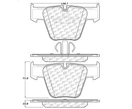 StopTech StopTech Street Touring Brake Pads for Mercedes CL-Class C216