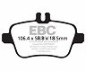 EBC 13+ Mercedes-Benz CLA250 2.0 Turbo Yellowstuff Rear Brake Pads for Mercedes-Benz CLA250 Base/4Matic