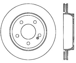 StopTech StopTech Slotted & Drilled Sport Brake Rotor for Mercedes CLK-Class C208