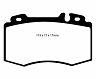 EBC 02-04 Mercedes-Benz C32 AMG (W203) 3.2 Supercharged Yellowstuff Front Brake Pads for Mercedes-Benz CLK500 / CLK550 / CLK55 AMG