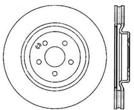 StopTech StopTech Slotted & Drilled Sport Brake Rotor for Mercedes CLK-Class C209