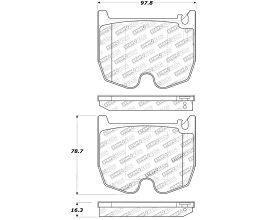 StopTech StopTech Street Touring Brake Pads for Mercedes CLS-Class W219