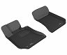 3D Mats 2010-2013 Mercedes-Benz E-Class W212 Kagu 1st Row Floormat - Black