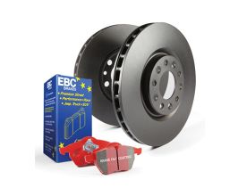 EBC S12 Kits Redstuff Pads and RK Rotors for Mercedes E-Class W211