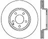 StopTech StopTech Power Slot 04-09 BMW E320/E350 4-Matic Front Left Slotted Rotor