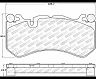 StopTech StopTech Street Select 14-18 Audi RS7 Front Brake Pads for Mercedes-Benz G63 AMG / G65 AMG Base