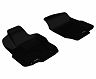 3D Mats 2006-2011 Mercedes-Benz ML-Class/GL-Class W164/X164 Kagu 1st Row Floormat - Black for Mercedes-Benz GL320