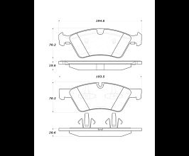 StopTech StopTech Street Touring Brake Pads for Mercedes GL X164