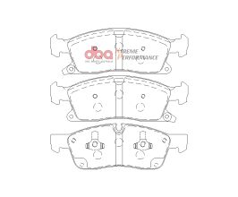 DBA 11-12 Dodge Durango / 11-12 Jeep Grand Cherokee XP650 Front Brake Pads for Mercedes GL X166