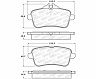 StopTech StopTech Street Brake Pads - Front for Mercedes-Benz GL63 AMG