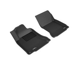 3D Mats 2015-2019 Mercedes-Benz CLA-Class/GLA-Class X177/X156 Kagu 1st Row Floormat - Black for Mercedes GLA-Class X156