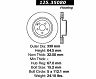 StopTech 06-15 Mercedes Benz CLS550/E550 Front High Carbon Cryo Brake Rotor