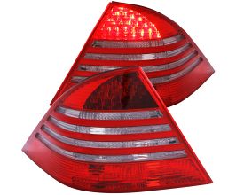 Anzo 2000-2005 Mercedes Benz S Class W220 LED Taillights Red/Smoke for Mercedes S-Class W220