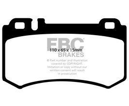 EBC Brakes Greenstuff 2000 Series Sport Pads for Mercedes S-Class W220