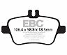 EBC 13+ Mercedes-Benz CLA250 2.0 Turbo Greenstuff Rear Brake Pads