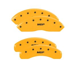 MGP Caliper Covers 4 Caliper Covers Engraved Front & Rear Yellow finish black ch for Mercedes Sprinter 906