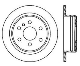 StopTech StopTech 07-16 Freightliner Sprinter Cryo Slotted Rear Right Sport Brake Rotor for Mercedes Sprinter 906