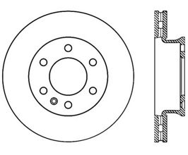 StopTech StopTech 07-16 Freightliner Sprinter Cryo Slotted Front Right Sport Brake Rotor for Mercedes Sprinter 907
