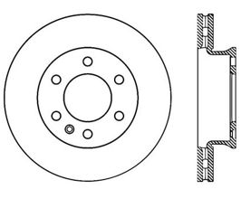 StopTech StopTech Slotted Sport Brake Rotor for Mercedes Sprinter 907