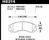 HAWK 91-99 Mitsubishi 3000GT (Excl VR4) / 92-00 Mitsubishi Eclipse AWD DTC-60 Race Front Brake Pads for Mitsubishi 3000GT