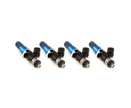 Injector Dynamics 1340cc Injectors - 60mm Length - 11mm Blue Top - Denso Lower Cushion (Set of 4) for Mitsubishi Eclipse 1