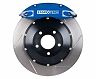 StopTech StopTech 94-99 Eclipse GSX AWD Front BBK w/ Blue ST-40 Calipers Slotted 328x28mm Rotors