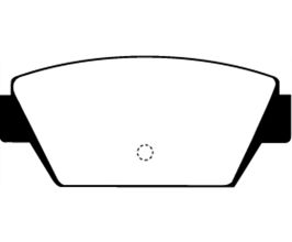 EBC 93-94 Eagle Talon 1.8 Ultimax2 Rear Brake Pads for Mitsubishi Eclipse 1
