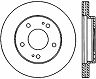 StopTech StopTech Power Slot 90-99 Mitsubishi Eclipse/Eagle Talon/Plymouth Laser Left Front Cryo Rotor for Mitsubishi Eclipse