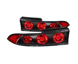 Anzo 1995-1999 Mitsubishi Eclipse Taillights Black for Mitsubishi Eclipse 2