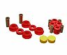 Energy Suspension 95-99 Mitsubishi Eclipse FWD/AWD Red Front Control Arm Bushing Set for Mitsubishi Eclipse