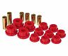 Prothane 95-99 Mitsubishi Eclipse Front Upper/Lower Control Arm Bushings - Red