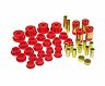 Prothane 95-99 Mitsubishi Eclipse Rear Upper/Lower Control Arm Bushings - Red for Mitsubishi Eclipse