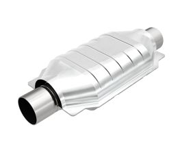 MagnaFlow Conv Univ 2.25in Inlet/Outlet Center/Center Oval 12in Body L x 7in W x 16in Overall L for Mitsubishi Eclipse 3