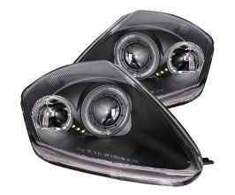 Anzo 2000-2005 Mitsubishi Eclipse Projector Headlights w/ Halo Black for Mitsubishi Eclipse 3