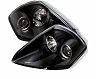 Spyder Mitsubishi Eclipse 00-05 Projector Headlights LED Halo Black High H1 Low H1 PRO-YD-ME00-HL-BK for Mitsubishi Eclipse