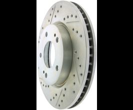 StopTech StopTech Select Sport 04-06 Mitsubishi Lancer / 01-05 Sebring Slotted and Drilled Right Front Rotor for Mitsubishi Eclipse 3
