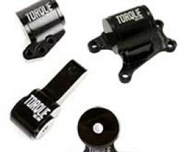 Torque Solution Billet Aluminum 4 Piece Engine Mount Kit: Mitsubishi Evolution VII-IX 2001-2006 for Mitsubishi Lancer 8