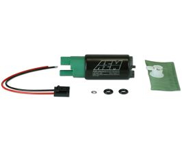 AEM 320LPH 65mm Fuel Pump Kit w/o Mounting Hooks - Ethanol Compatible for Mitsubishi Lancer 8