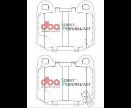 DBA 03-06 EVO / 04-09 STi / 03-07 350Z Track Edition/G35 w/ Brembo SP500 Rear Brake Pads for Mitsubishi Lancer 8