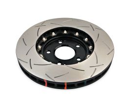 DBA 03-05 Evo 8/9 Front Slotted 5000 Series 2 Piece Rotor Assembled w/ Black Hat for Mitsubishi Lancer 8